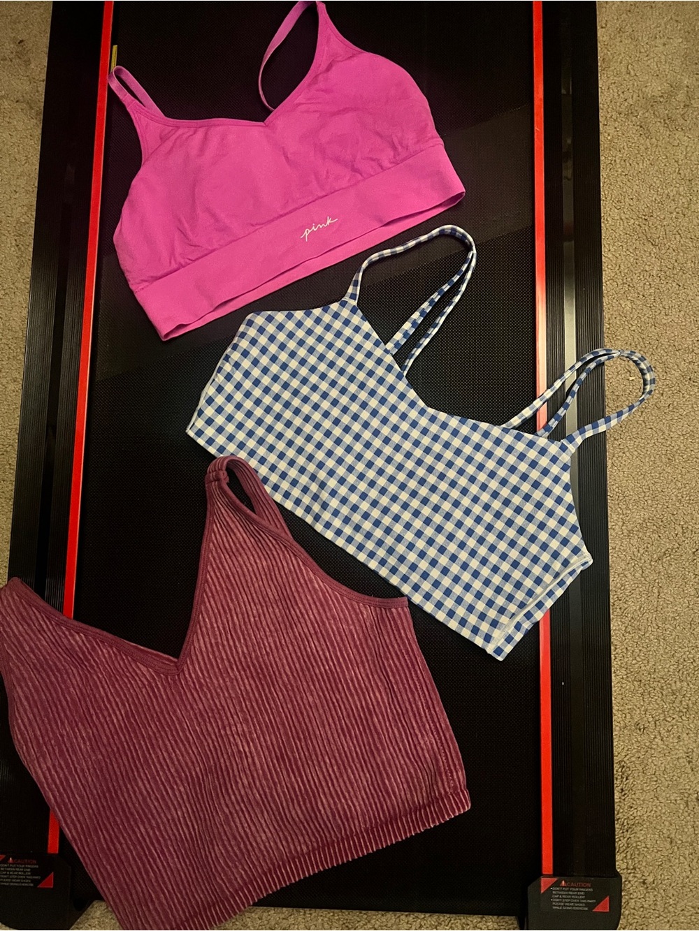 Bundle of 3 active bras M-L